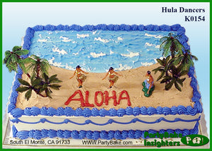 Hula Dancers Cake Kit