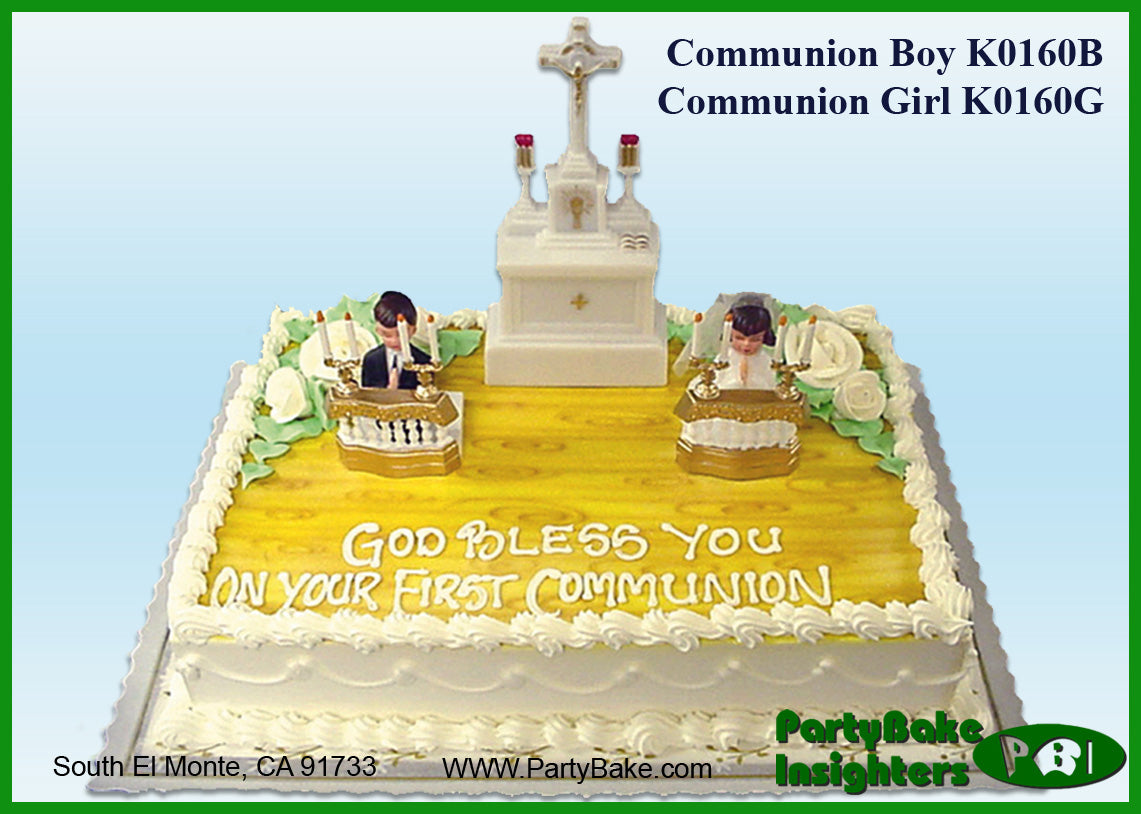 Communion Boy Cake Kit