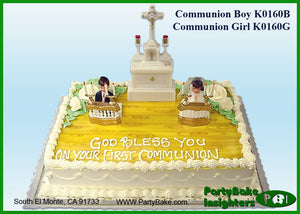 Communion Boy Cake Kit