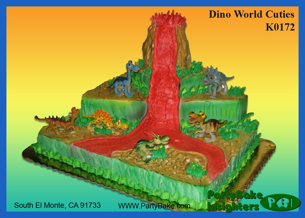 Dino World Cutie Cake Kit