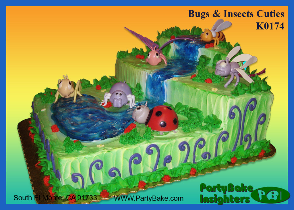 Bugs And Insects Cuties Cake Kit