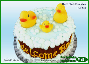 Bath Tub Duckies Cake Kit