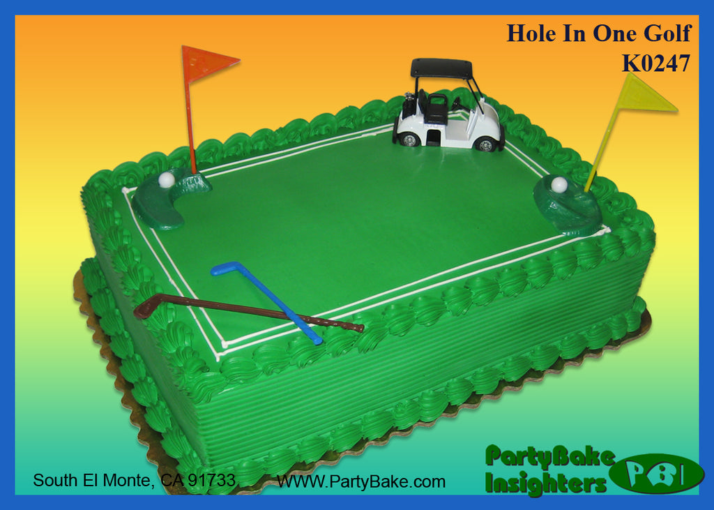 Hole In One Golf Cake Kit