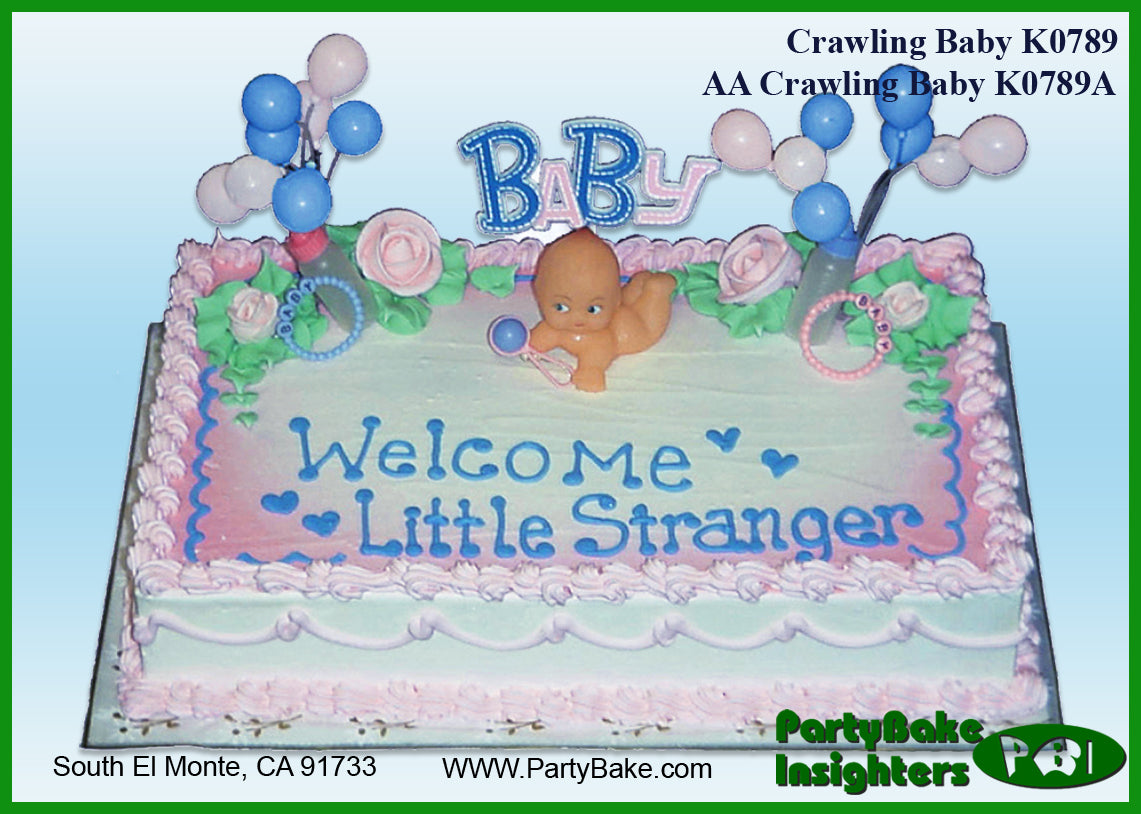 Crawling Baby Cake Kit