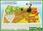 AA. Male Bowling Cake Kit