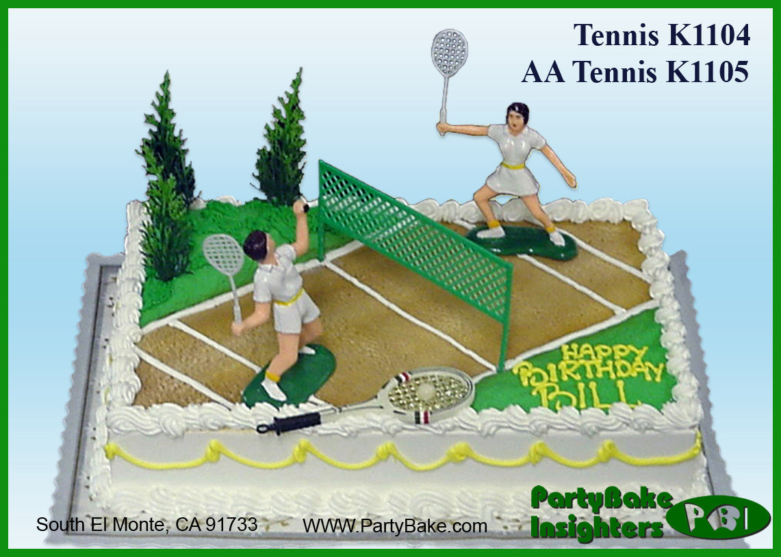 Afri. Amer. Tennis Cake Kit