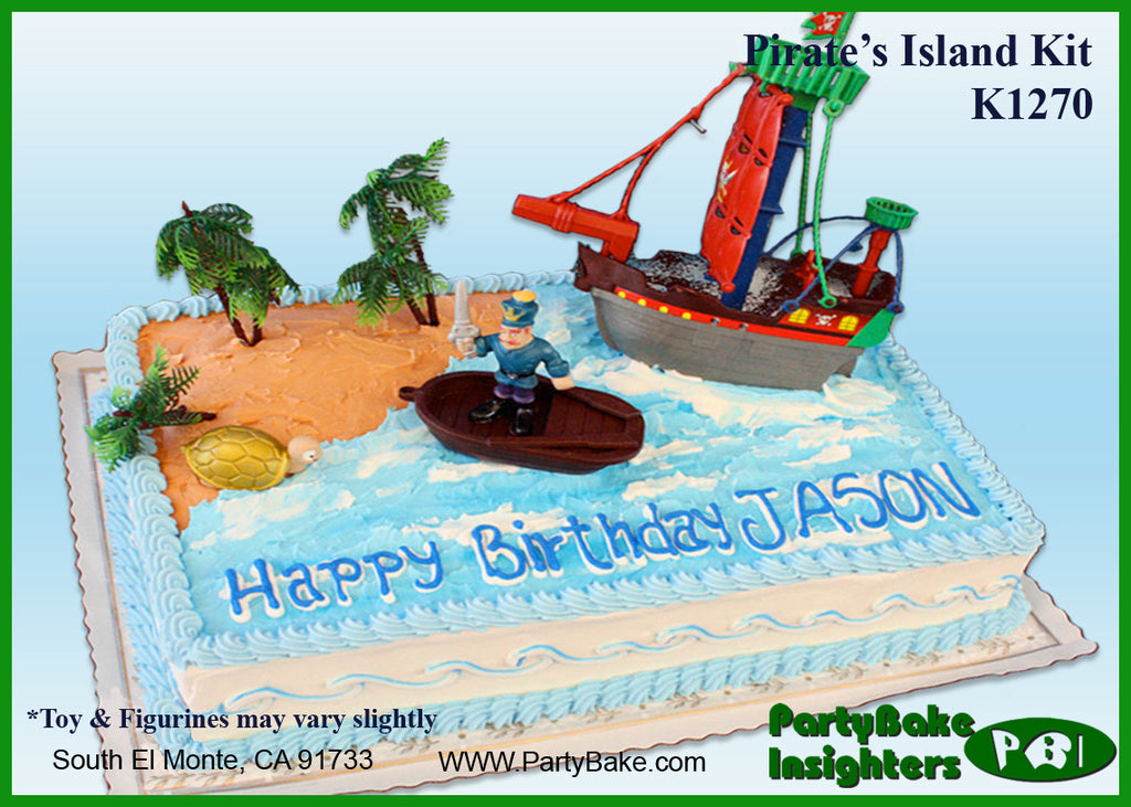 Pirates Ialand Cake Kit