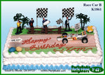 Race Car B Cake Kit