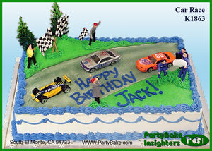 Race Car Cake Kit