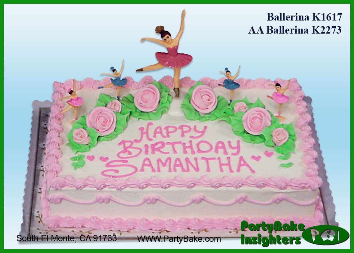 Afri. Amer. Ballerina Cake Kit