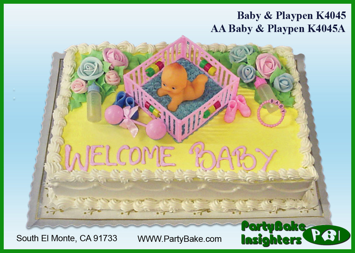 AA. Baby & Playpen Cake Kit