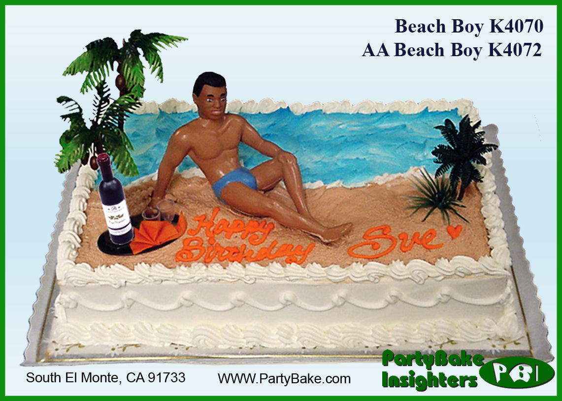 Beach Boy Cake Kit