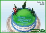 Golfer Boy Cake Kit