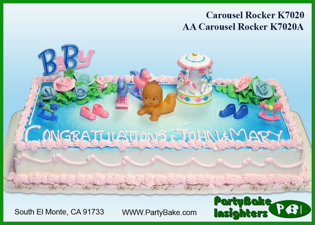 Carosel Rocker Cake Kit