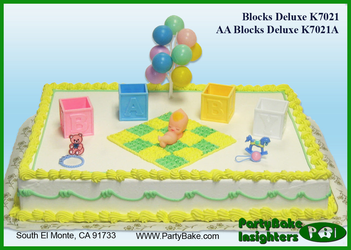 AA. Blocks Deluxe Cake Kit