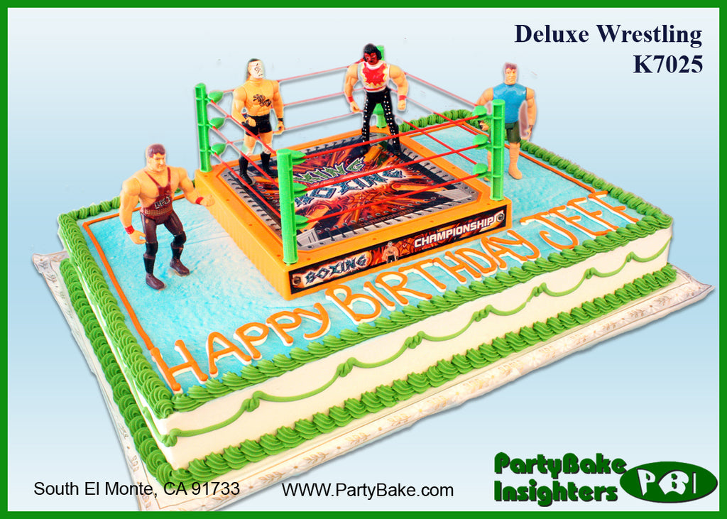 Deluxe Wrestling Cake Kit