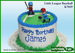 Little League Baseball Cake Kit