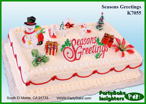 Seasons Greeting's Cake Kit