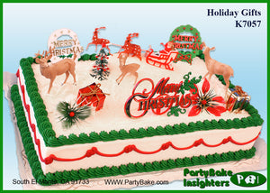 Holiday Gifts Cake Kit