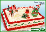 Santa Surprise Cake Kit