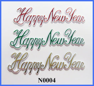 HAPPY NEW YEAR ASST COLOR SIGN