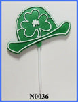 Hat W/ Shamrock W/ Flower