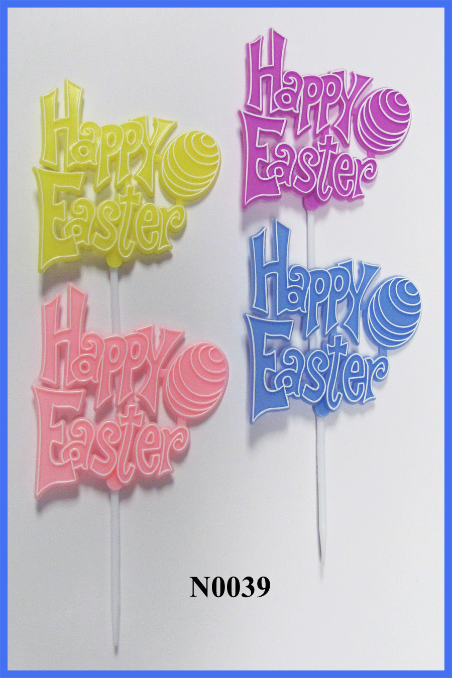 Happy Easter W/ Egg Pick