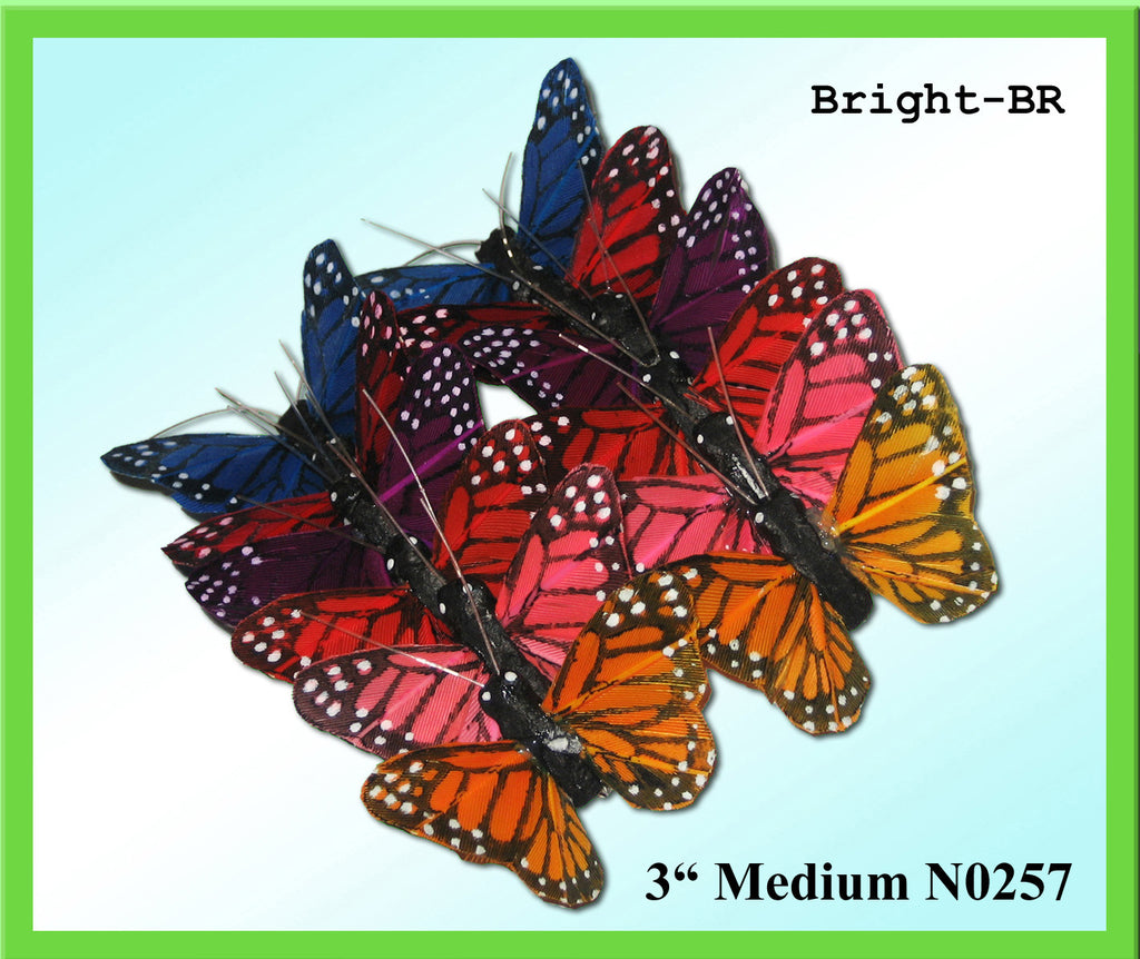 Medium Bright Butterflies