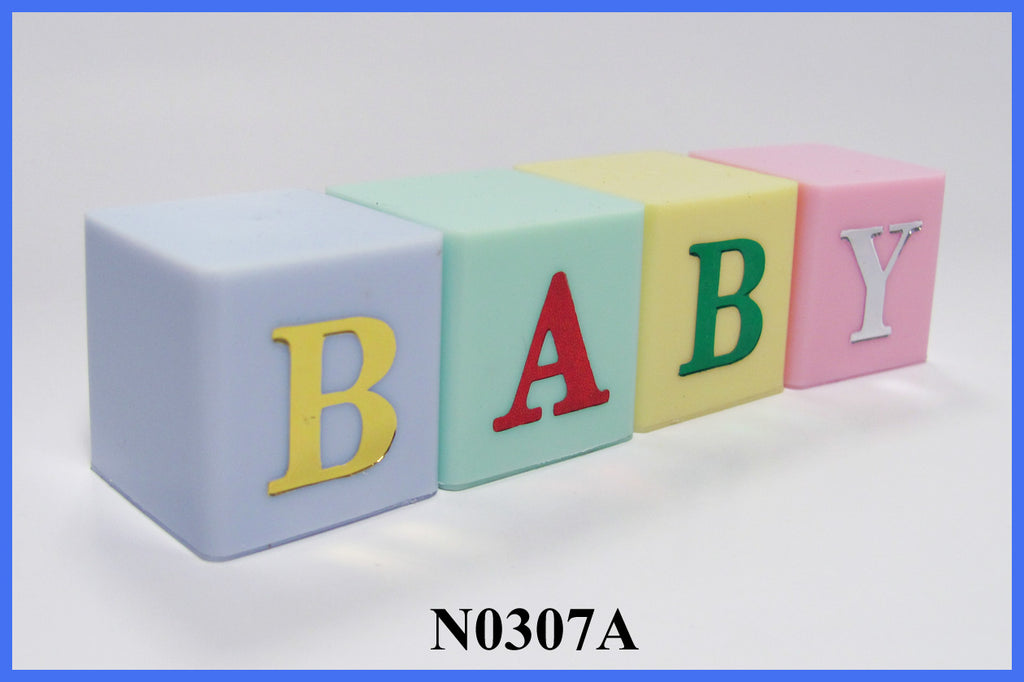 Pastel Baby Blocks