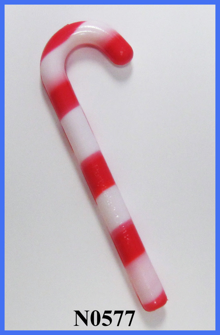 Lg Plastic Candy Cane