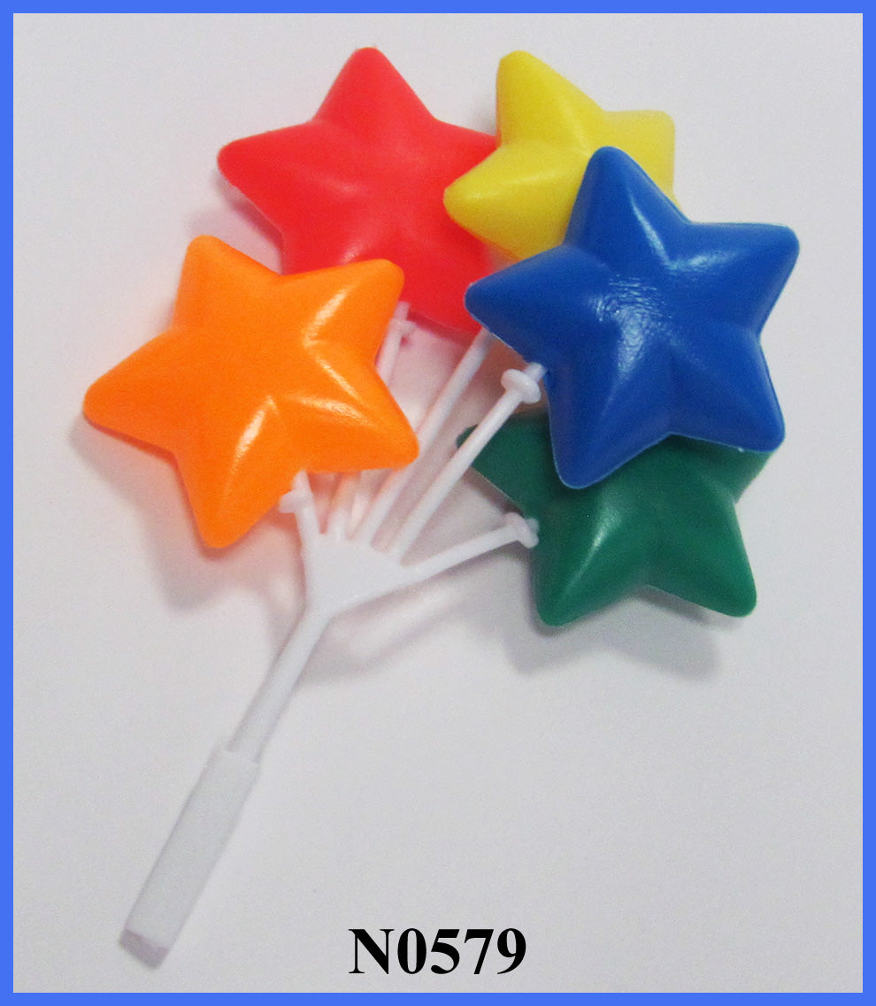 Primary Color Star Shape Balloons