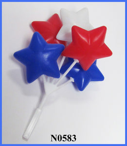 Red White & Blue Star Balloons