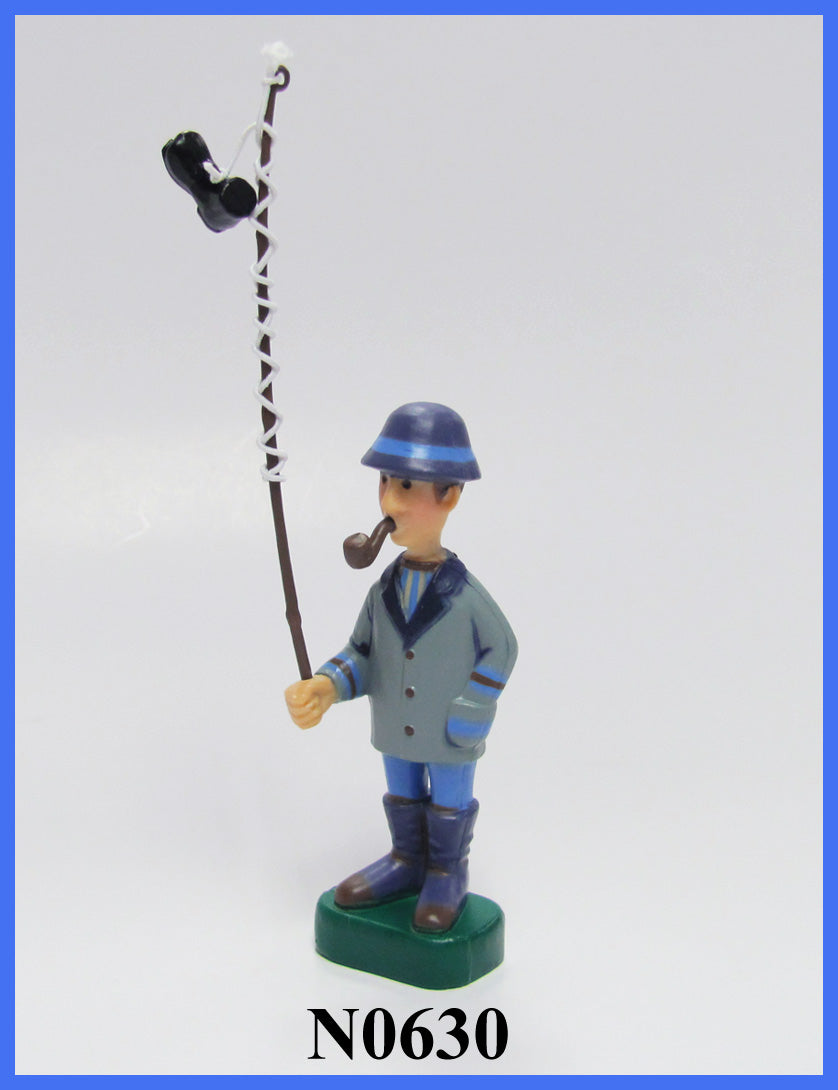 Novelty Fisherman Figure