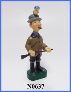 Novelty Hunter Man Figure