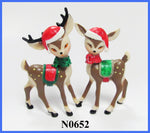 4" Reindeer Pair