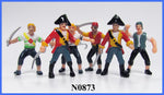 PVC Pirate Figures