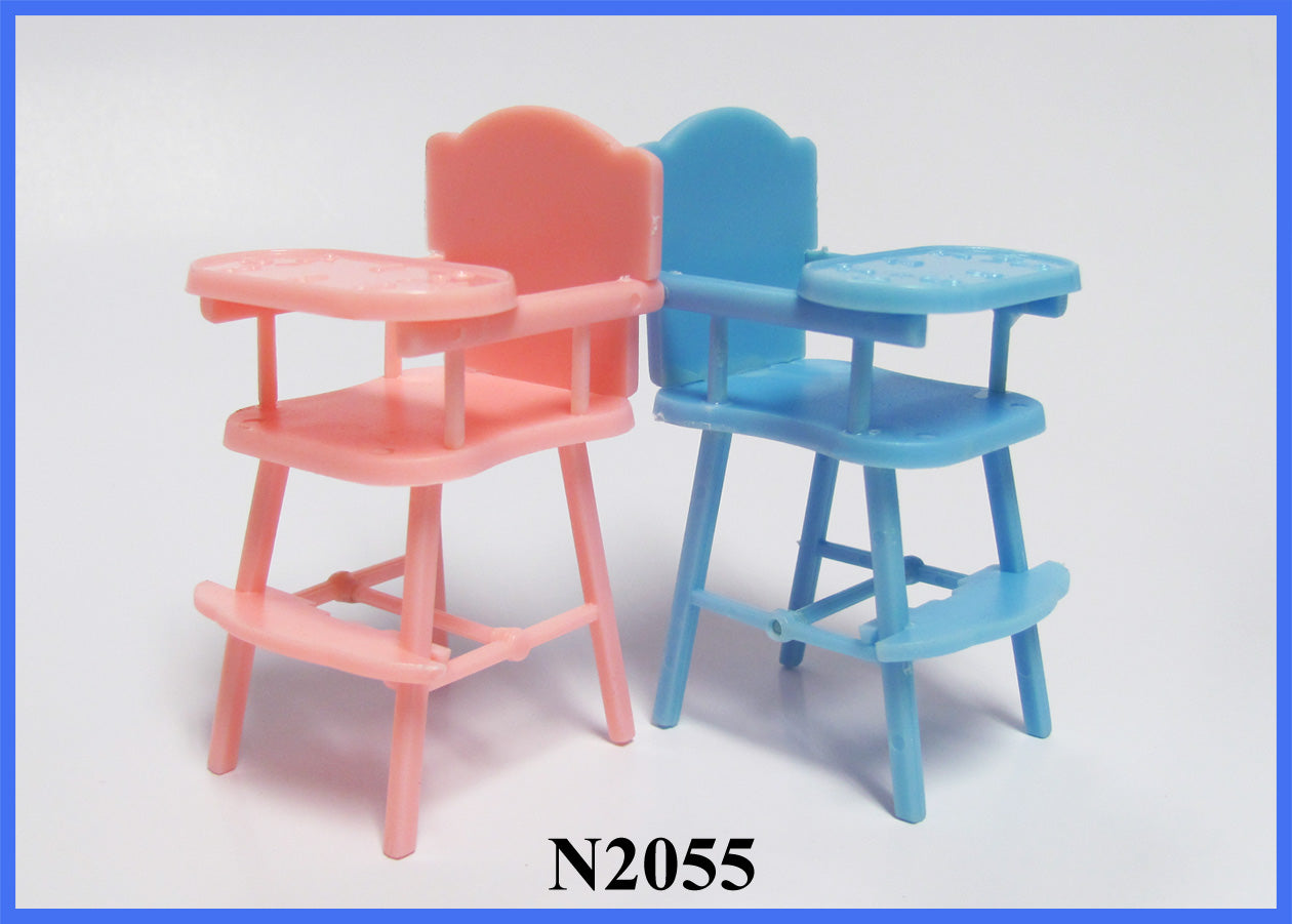 Blue & Pink High Chairs