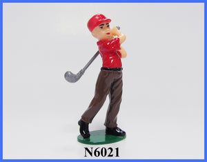 Golfer Boy Figure