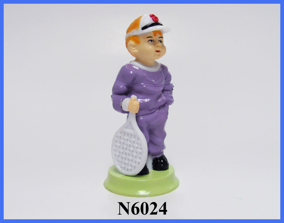 Tennis Boy Figure