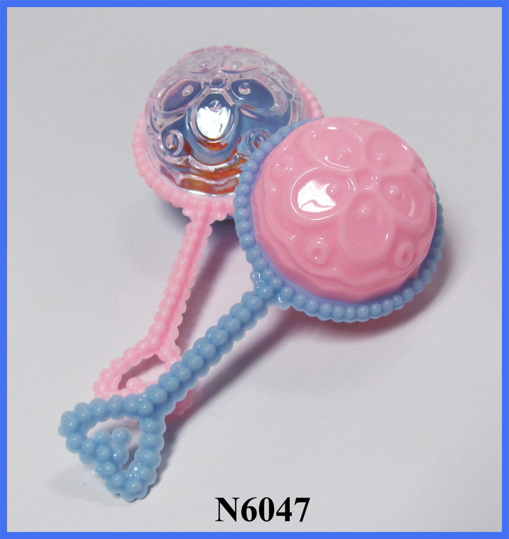 Rattle W/ Beads & Handle