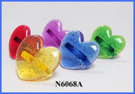 ASSORTED COLOR HEART RINGS