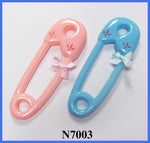 Lg Blue & Pink Safety Pins