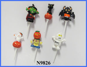 2.5" - 6 ASST HALLOWEEN FIGS