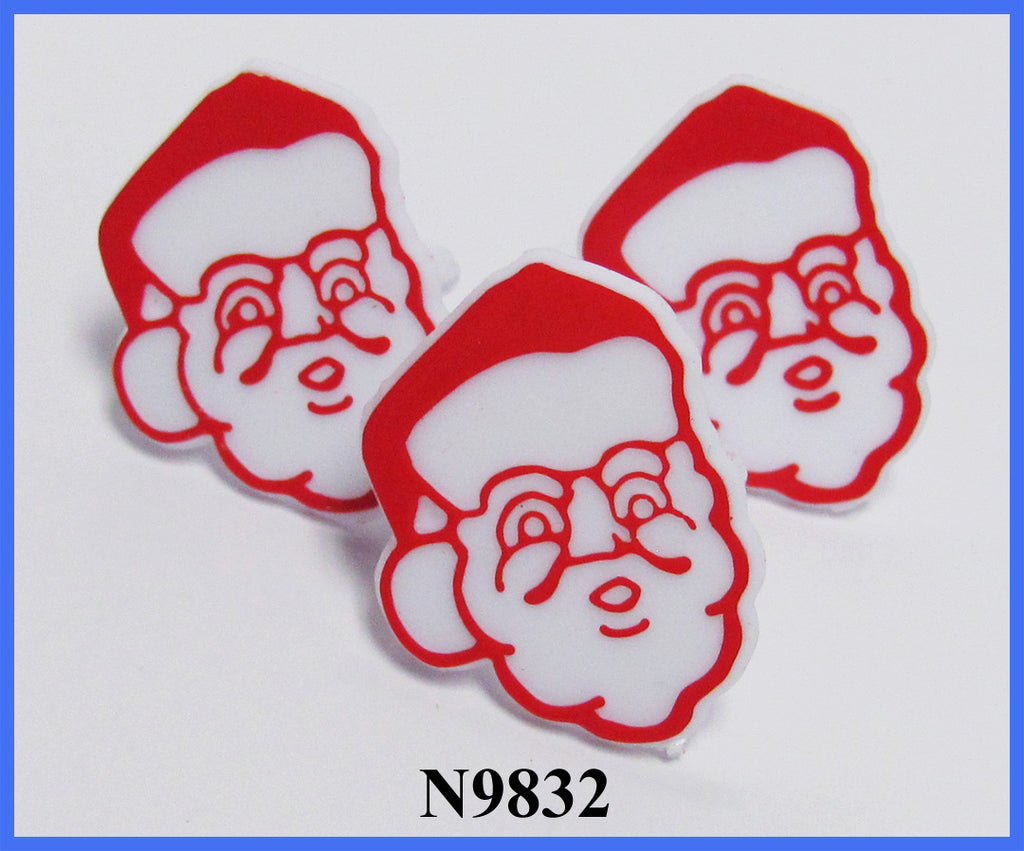 Flat Santa Face Ring