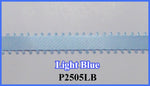 3/8" Picot Ribbon-LT BL-20 Yd