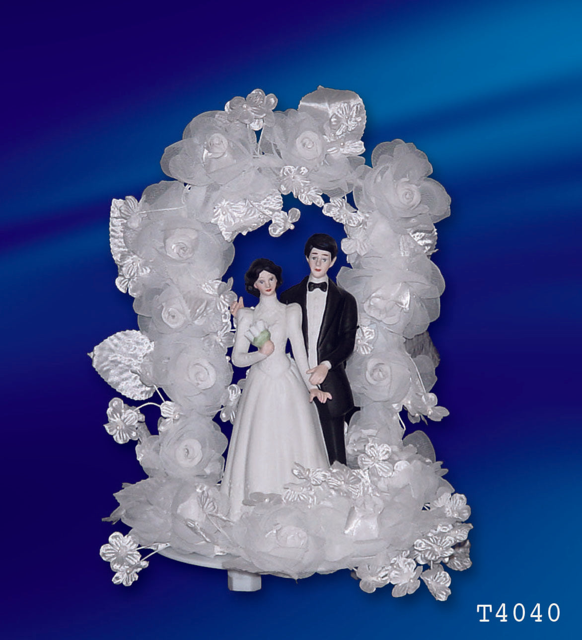 Deluxe Wedding Ornament-Blue