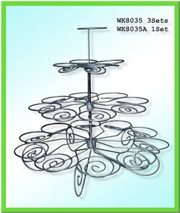 Metal cupcake stand 1 set